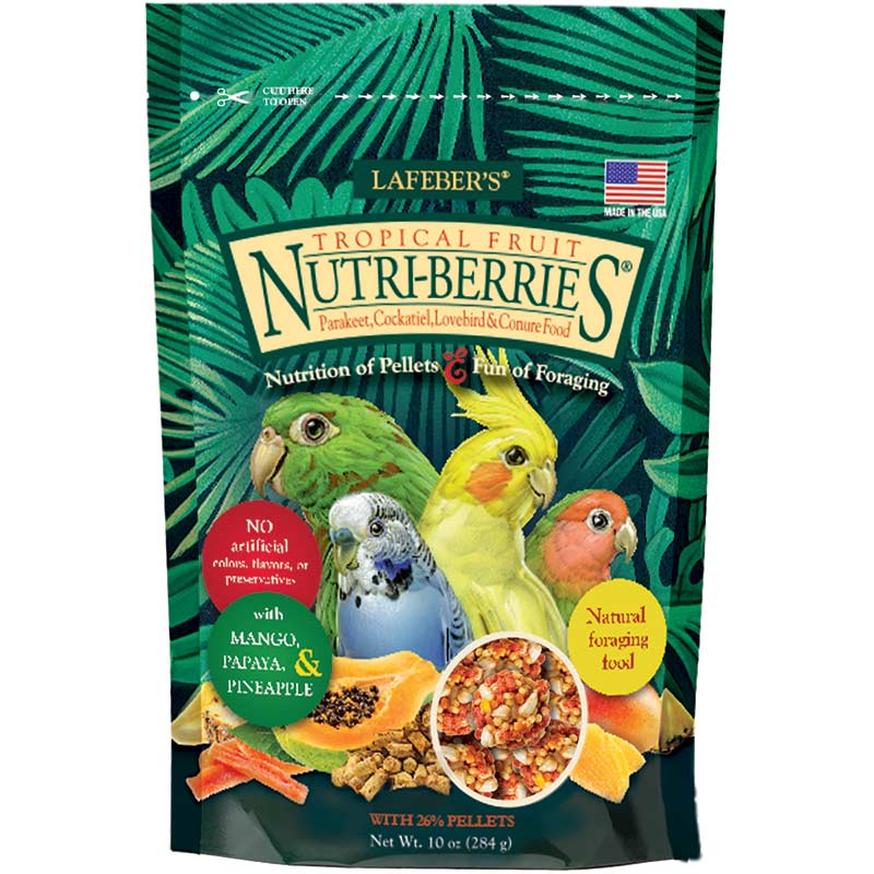 Nutri Berries Tropical fruits for large parakeets