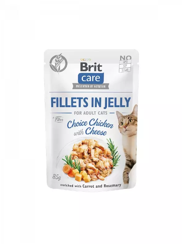 Brit Care - Filets in Jelly - Huh mit Käse