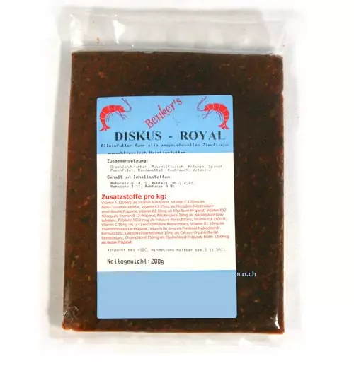 Benker´s Diskus-Royal Flat Pack 200g