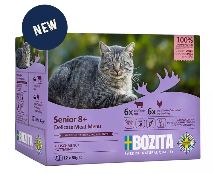 Bozita Senior 8+ Pouch 85g Multipack