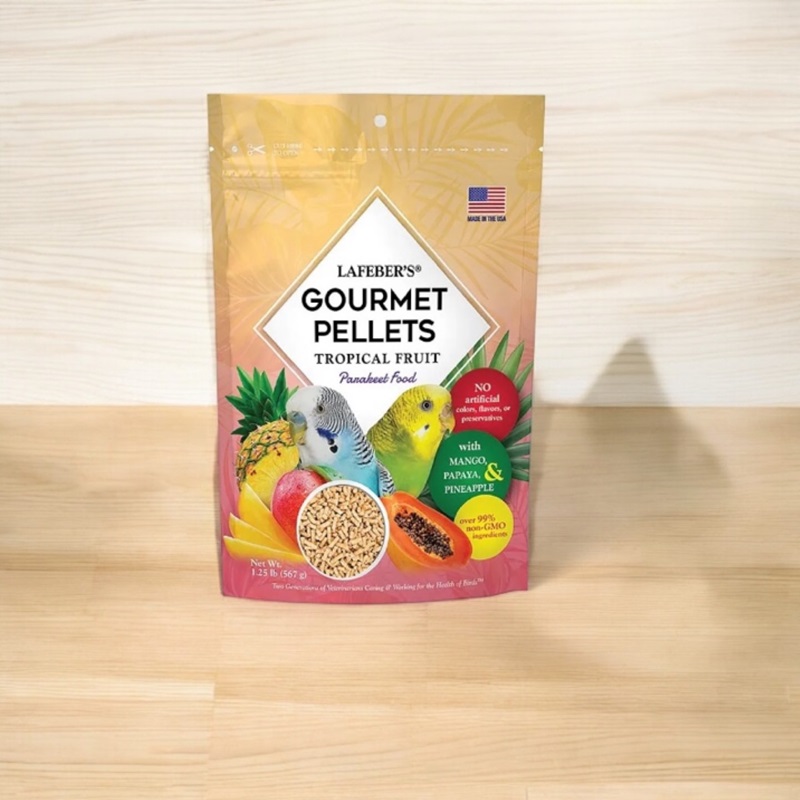 Tropical Fruit Gourmet Pellets Sittiche