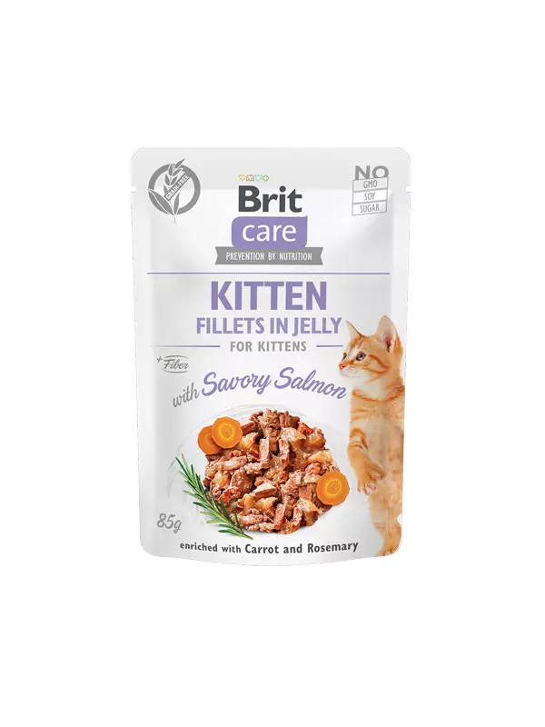 Brit Care - Kitten - in Jelly - Lachs