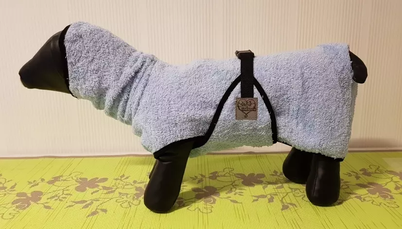 Bademantel für Hunde