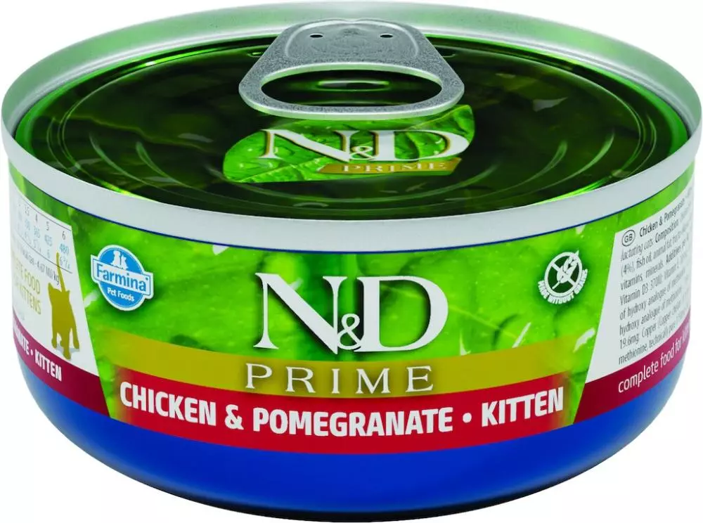 Farmina N&D Prime Kitten Huhn und Granatapfel 70g