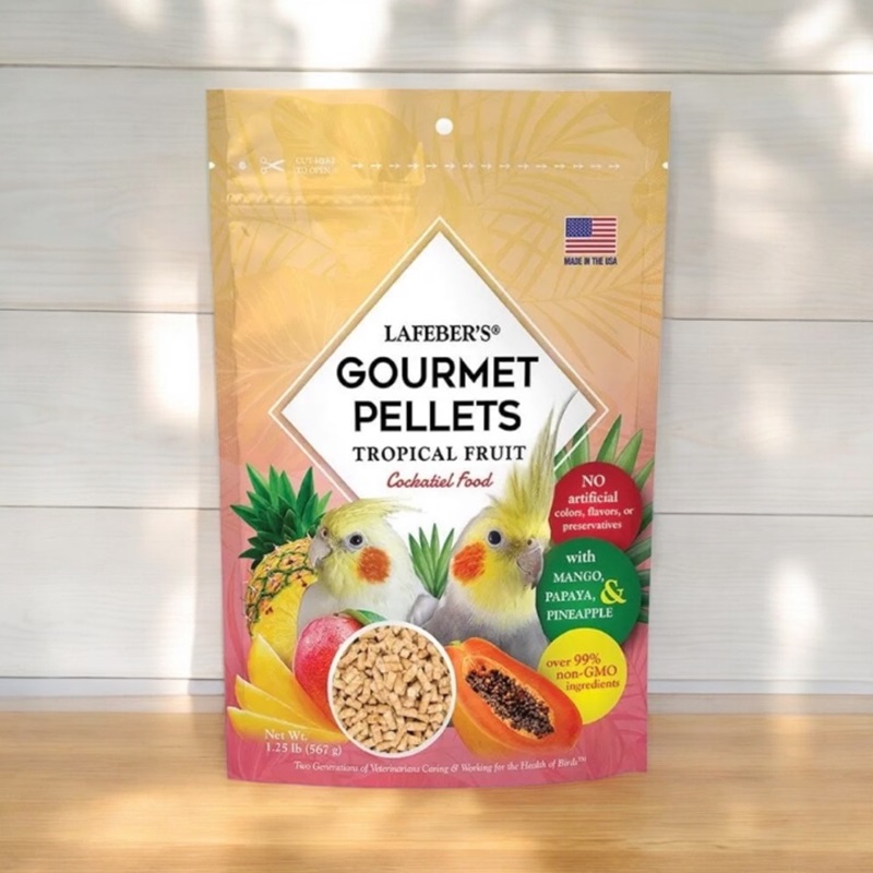 Tropical Fruit Gourmet Pellets Gross-Sittiche