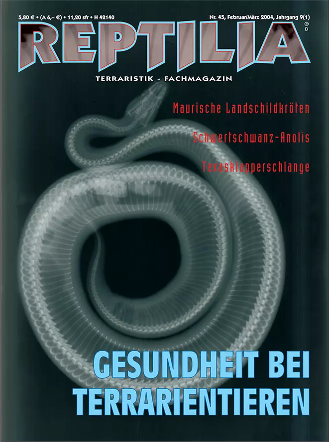 Reptilia 45 - Gesundheit bei Terrarientieren