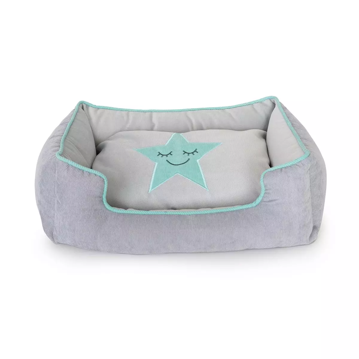 Star Hundebett grau